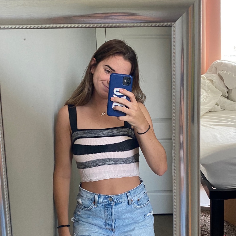 Urban outfitters crochet crop top